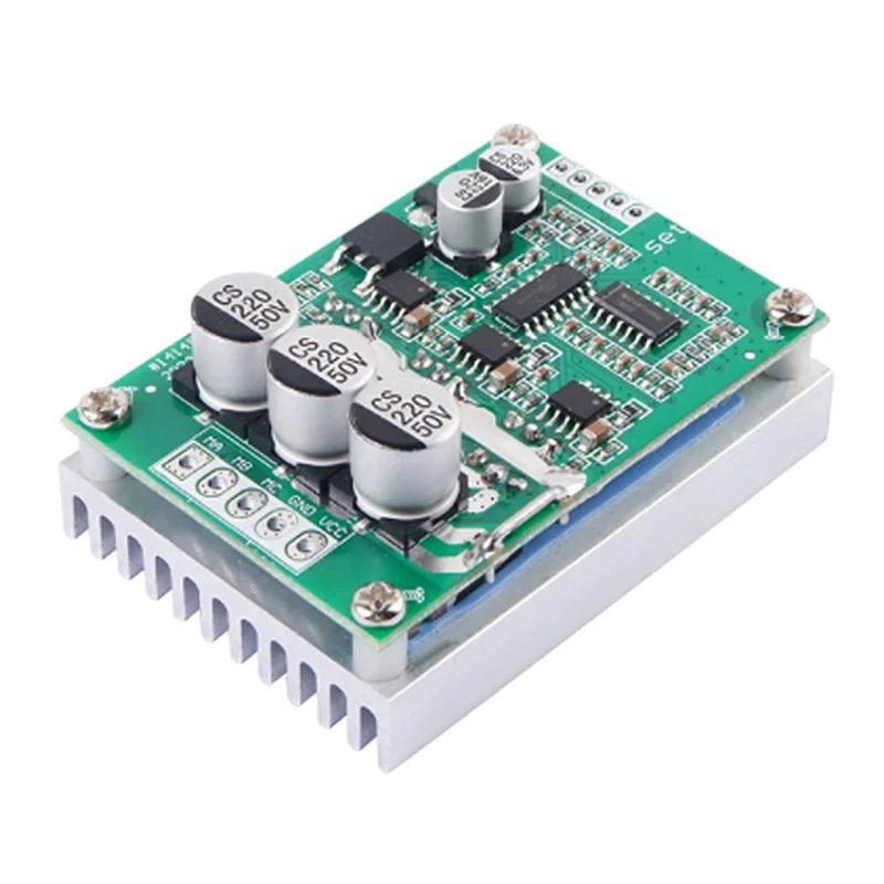 500W DC 12-36V Brushless Motor Speed Controller Hall Free Motor Driver Board High Power Foward Reverse Speed Regulator Module