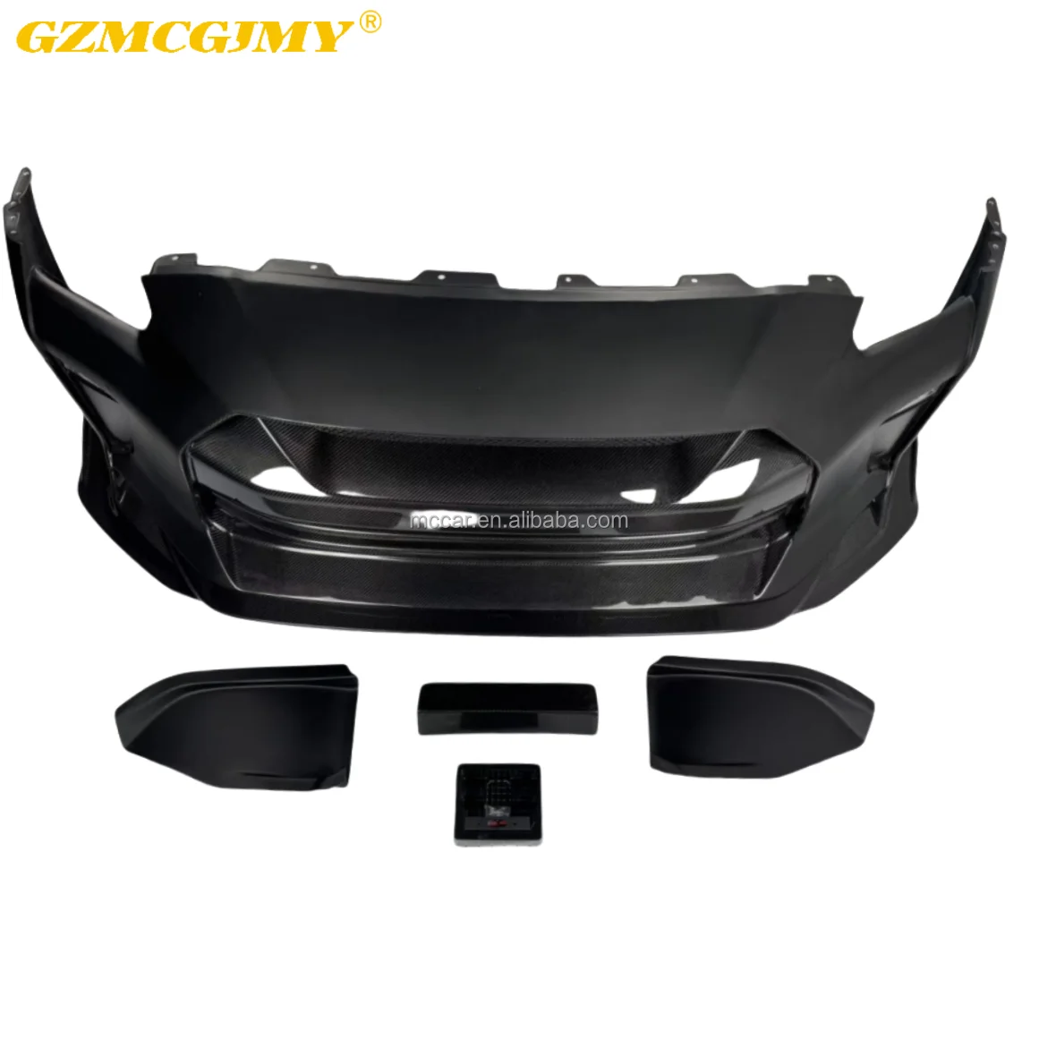 

Original Best-selling For Nissan GTR GTR35 Bumper Front Lip Body Kits Assembly Carbon Fiber TS Style Front Bar Front Bumper