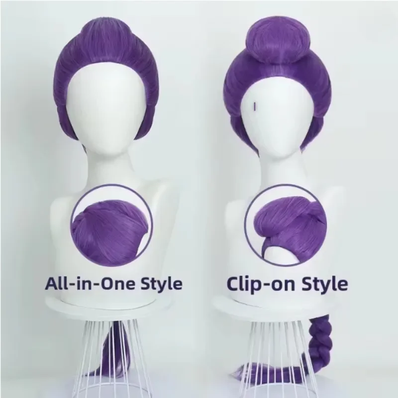 2025 طفل أنيمي Kpop شيطان الصيادين الباروكات تأثيري ل رومي ميرا زوي شعر مستعار عيد الميلاد هالوين تأثيري ازياء الباروكات هدايا عيد #5