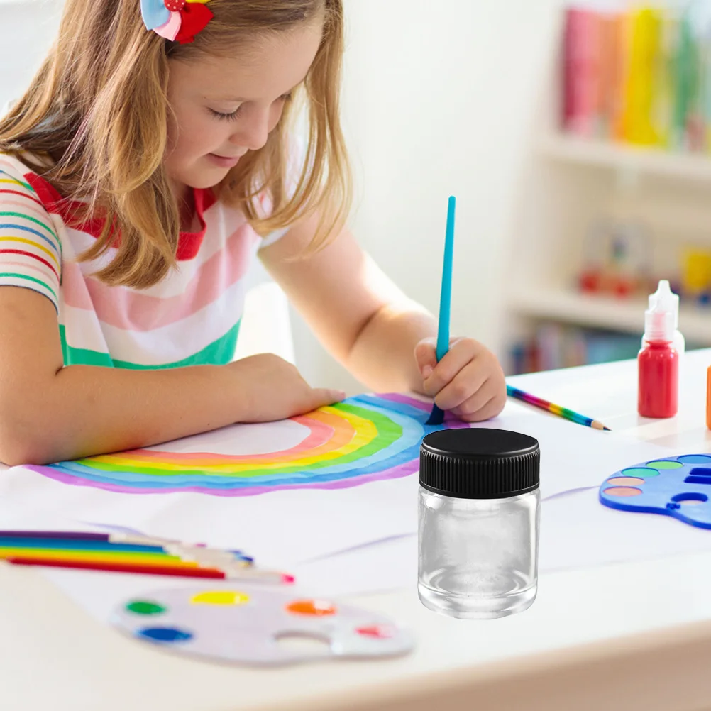 22Cc زجاجات البخاخة الزجاجية الشفافة كأس الطلاء استبدال جرة لمعظم ماركات تغذية سيفون تبادل سريع صالح بسعة 22Cc #2