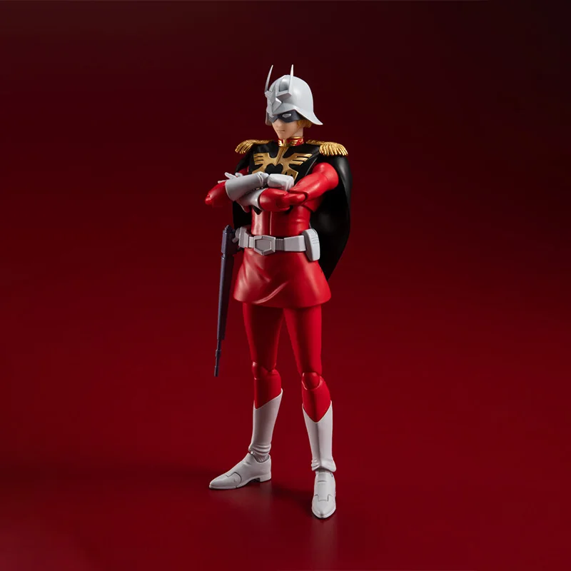 

BANDAI Anime Authentic Kidou Senshi Gundam-Char Aznable-S.H.Figuarts Bandai Spirits Collection Series Model Cartoon Character