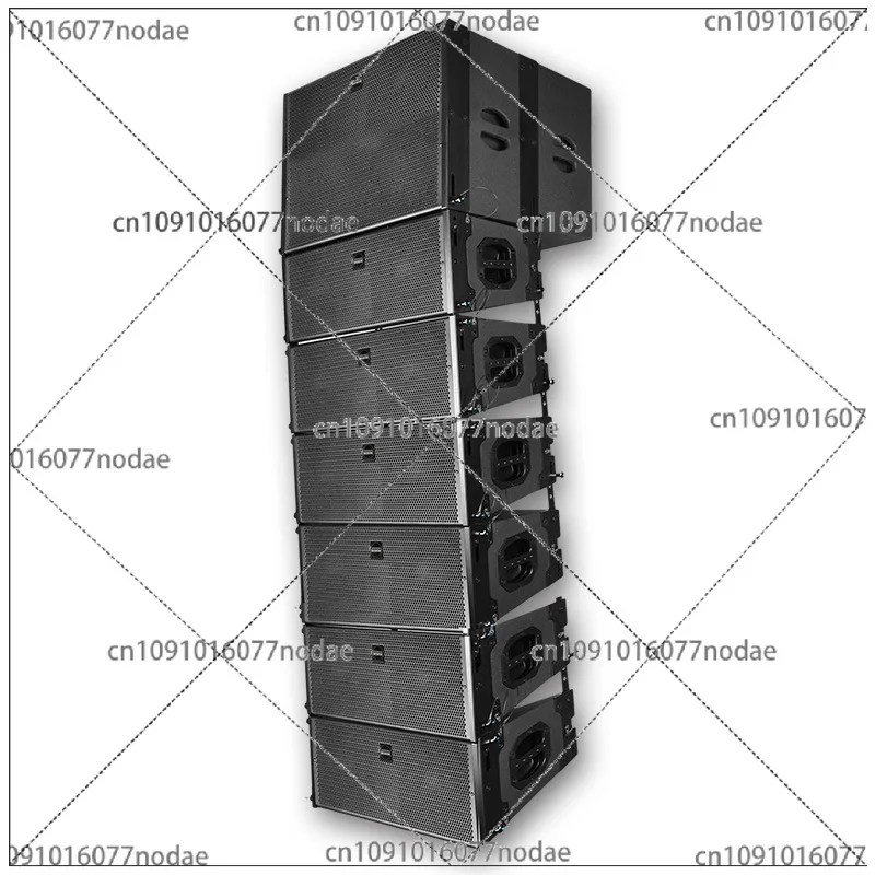 Double 6.5-inch Line Array Speakers, All Neodymium Magnetic Six-inch Hall Stage Performance Line Array Sound Combination