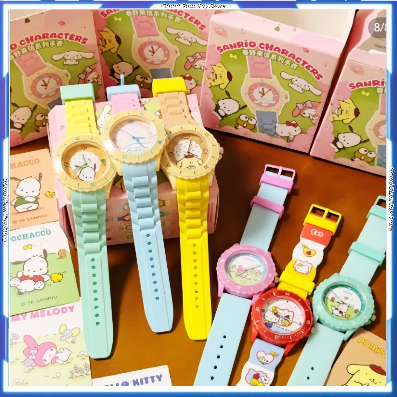 

In Stock 100% Genuine Cute Sanrio Chunye Letter Series Watch Trendy Play Cute Birthday Gifts Toys