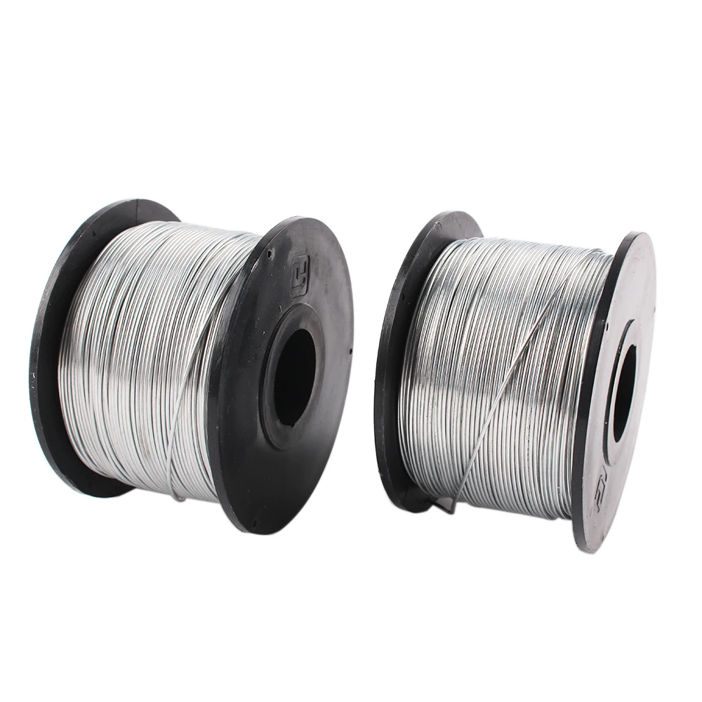 Bobina del cavo della macchina di trasporto libero per la linea di legatura del tondo per cemento armato 0.8mm 100m filo di acciaio di rilegatura automatica dell'acciaio