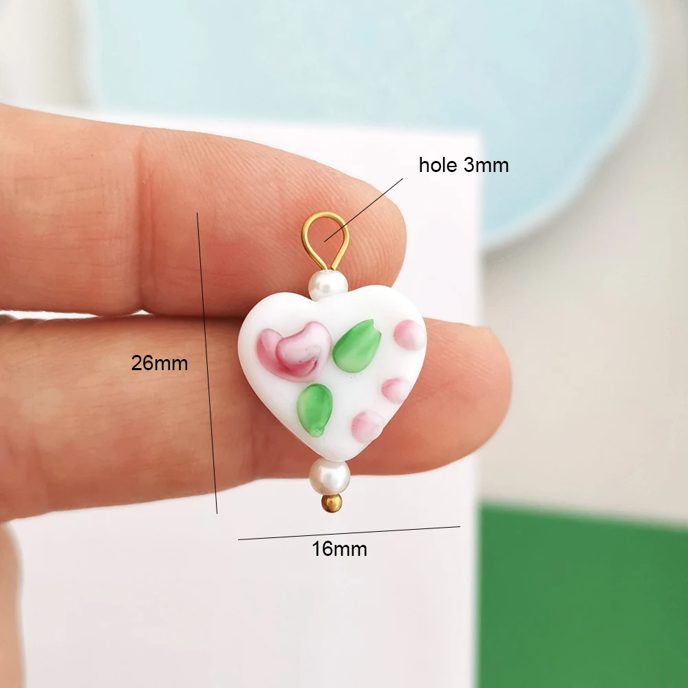 1 Piece Stainless Steel Pendant Charm Heart Rose Shell Star Sun Butterfly Bow Flower Red Gold Color Custom Necklace Wholesale