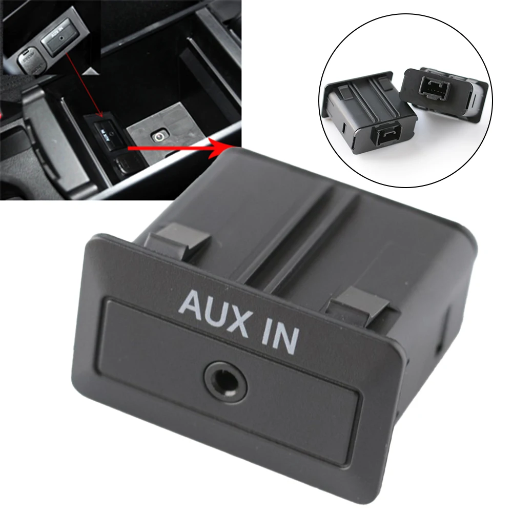 Car Accessories AUX Audio Interface Car Audio Upgrade Direct Installation Easy Use OEM Number TD74-66-DFX Practical Reliability