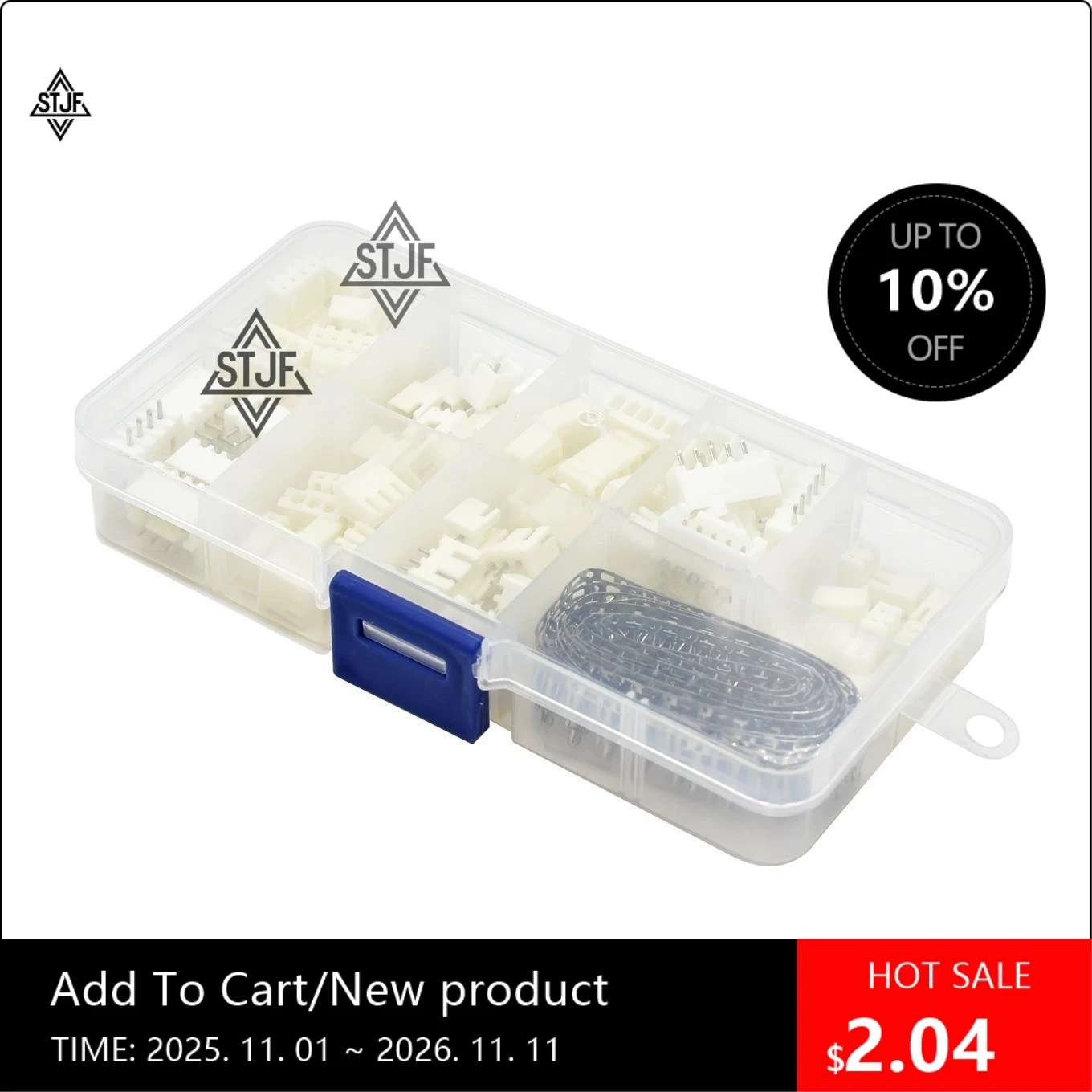 230PCS XH2.54 2P 3P…