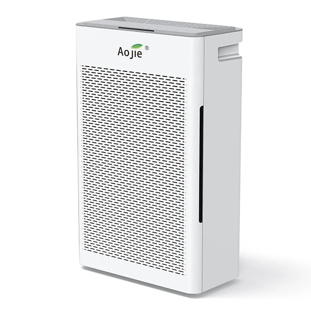 Mobile Air Purifier Hepa Activated Carbon Negative Ion Filter Removal Dust Odor Allergen Air Cleaner Intelligent Air Purifier