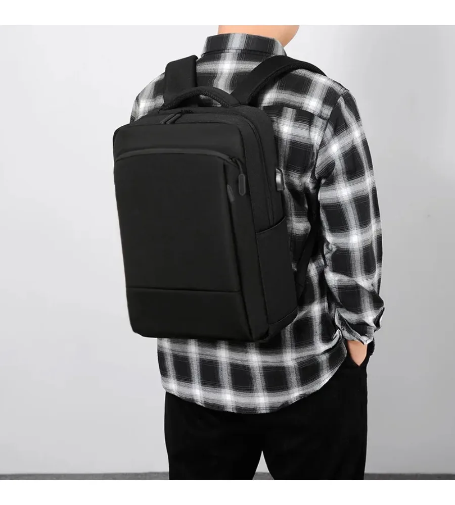 

Includes breathable padding this roomy commuter backpack holds laptops for business and daily use