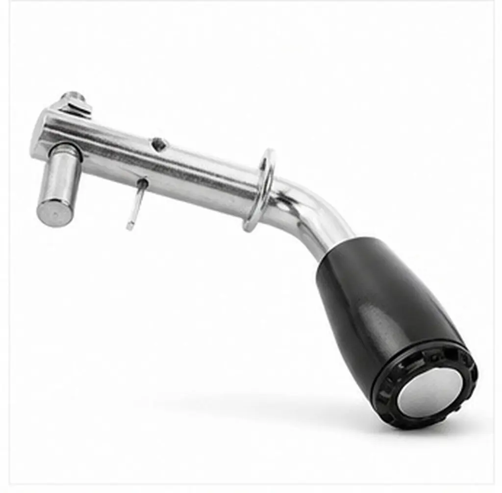 Stove Door Handle Assembly Universal Heat Resistant Metal Fireplace Handle Kit for Wood Stoves Coal Furnaces Boiler Doors Easy