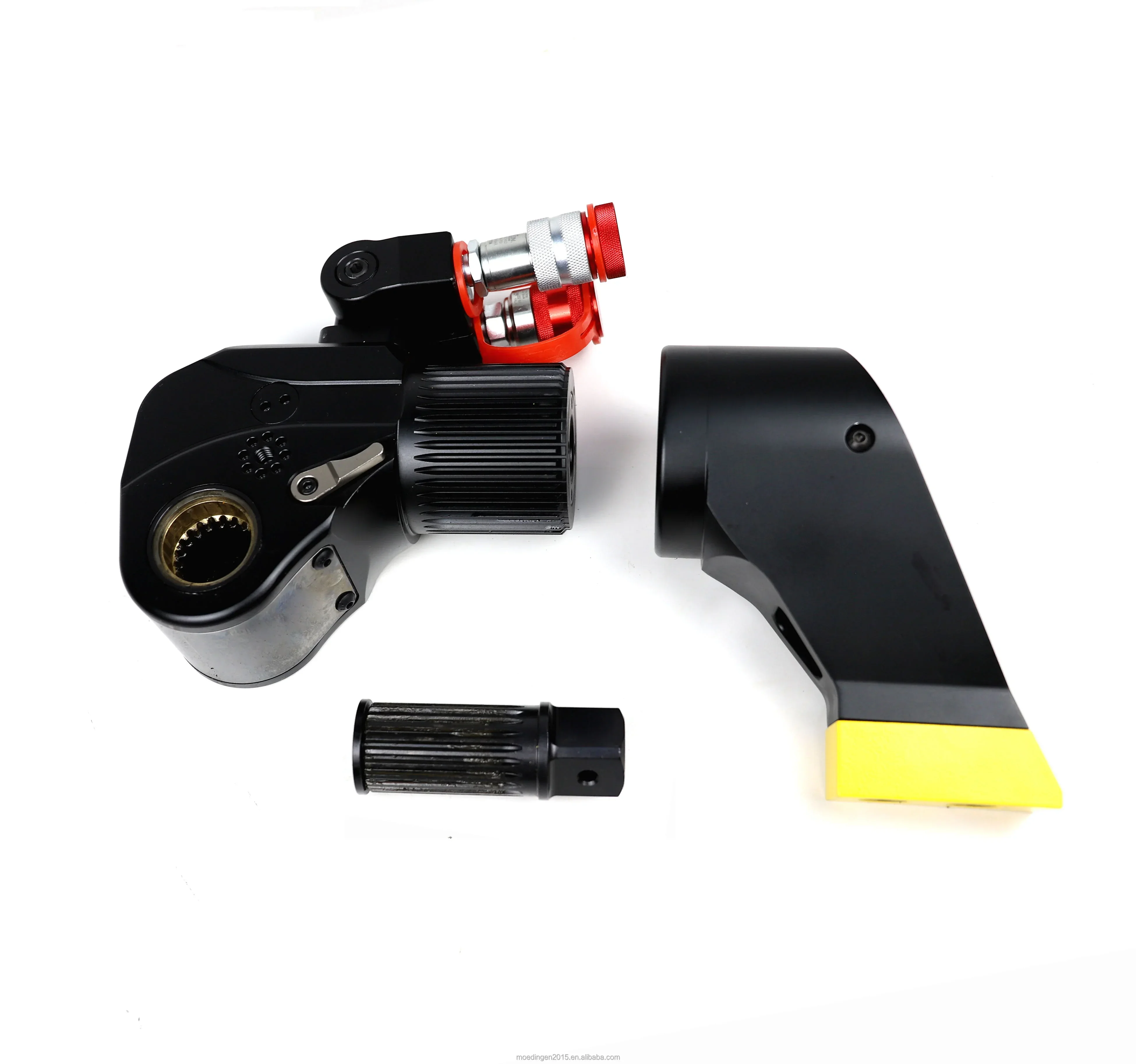 Hydraulic Torque Wrench 25MDW Alloy Steel Fixed Button Small Tooth Deiver Small Operating Radius Aluminum titanium alloy