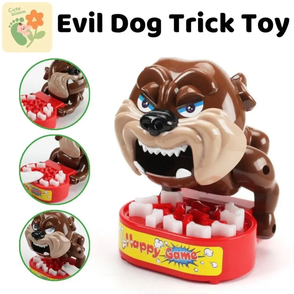 

Plastics Flake Out Bad Dog Games Multifunctional Simulation Dog Tabletop Game Collection Craft Decor Finger Bite Scary Game