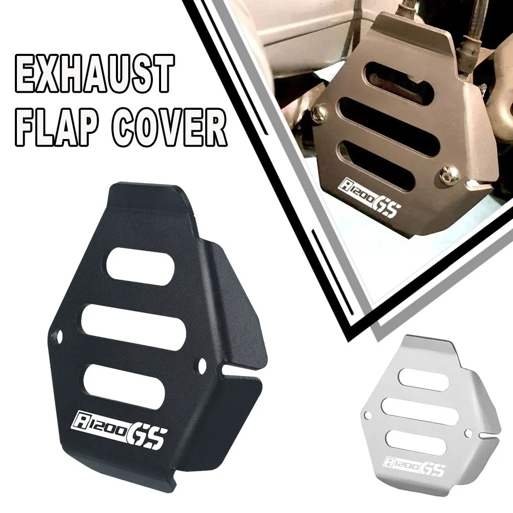 Motorcycle Exhaust Flap Cover Protector pipe valve Guard For BMW R1200GS ADV R 1200 GS 2010 2011 2012 2013 R1200 1200GS GS1200