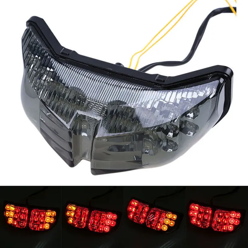 Motorcycle LED Integrated Rear Brake Taillights Suitable For Yamaha FZ1 2006-2015 FZ8 2010-2015