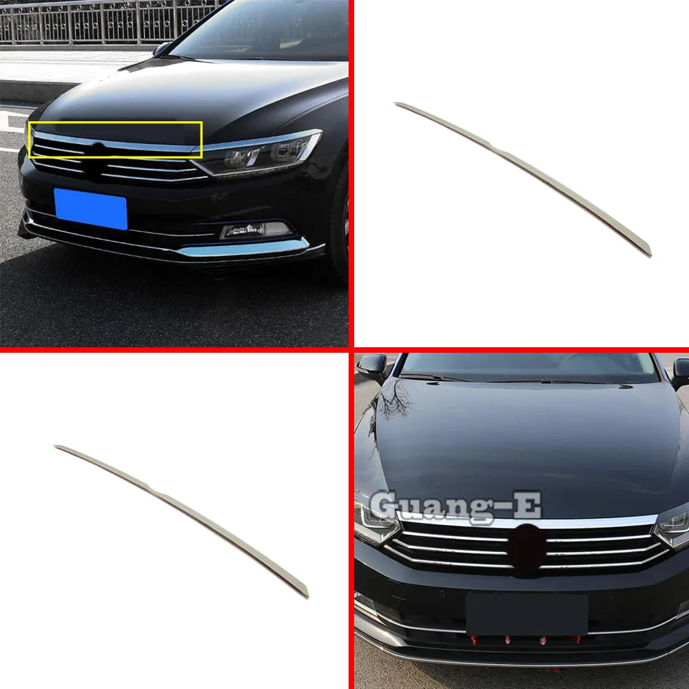 

Car Bumper Engine Trim Grid Grill Grille Frame 1pcs For VW Volkswagen Passat B8 Sedan Variant Alltrack 2015 2016 2017 2018 2019