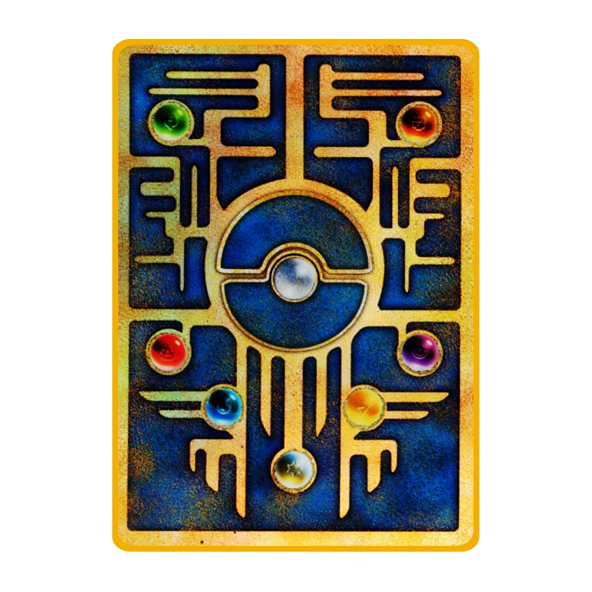 6.3x8.8cm Diy PTCG 뮤 컬렉션 카드 고대 양면 컬러 금속 카드 뮤 클래식 한정판 애니메이션 카드 선물 완구