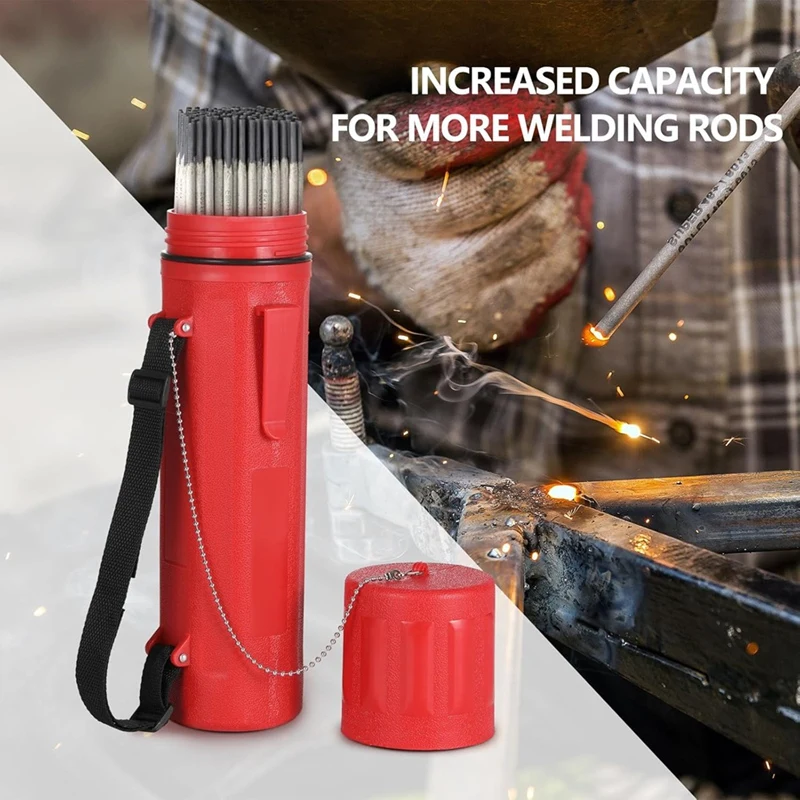 2PCS Welding Rod Storage Tube 14Inch Electrode Storage Container Waterproof Welding Rod Holder Welding Rod Container