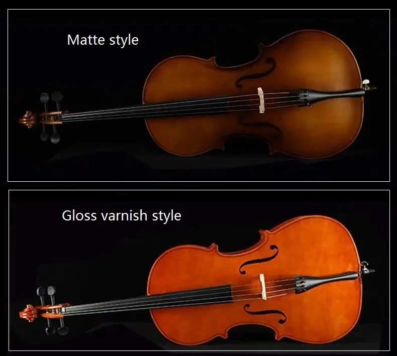 

Недорогая профессиональная виолончель 4/4 из клёна и ели для начинающих студентов, оптом и в розницу, струнный инструмент для практики