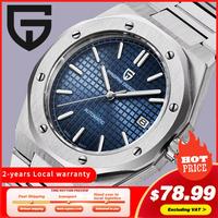 PAGANI DESIGN Men's Mechanical Wristwatches Brand Miyota 8215 Fashion Leisure watches Sapphire Glass watch PD1673