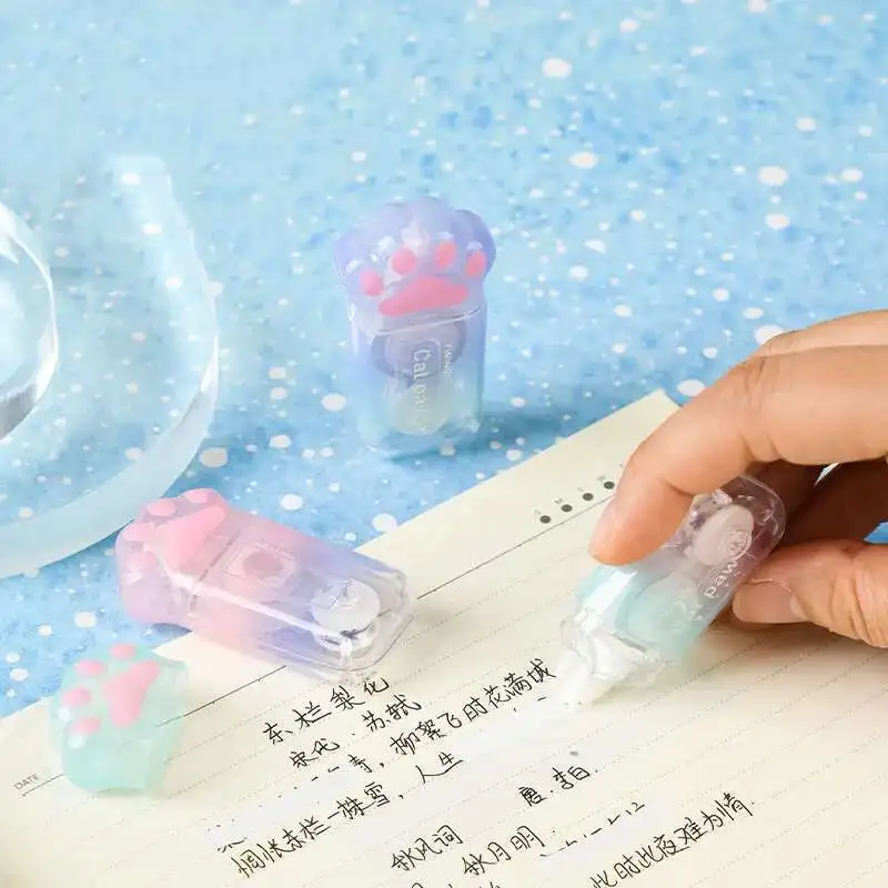 セレレンブルック-猫の爪補正テープ、素敵でかわいい文房具、事務用品、ギフト賞品フリー、カワイイ、1個