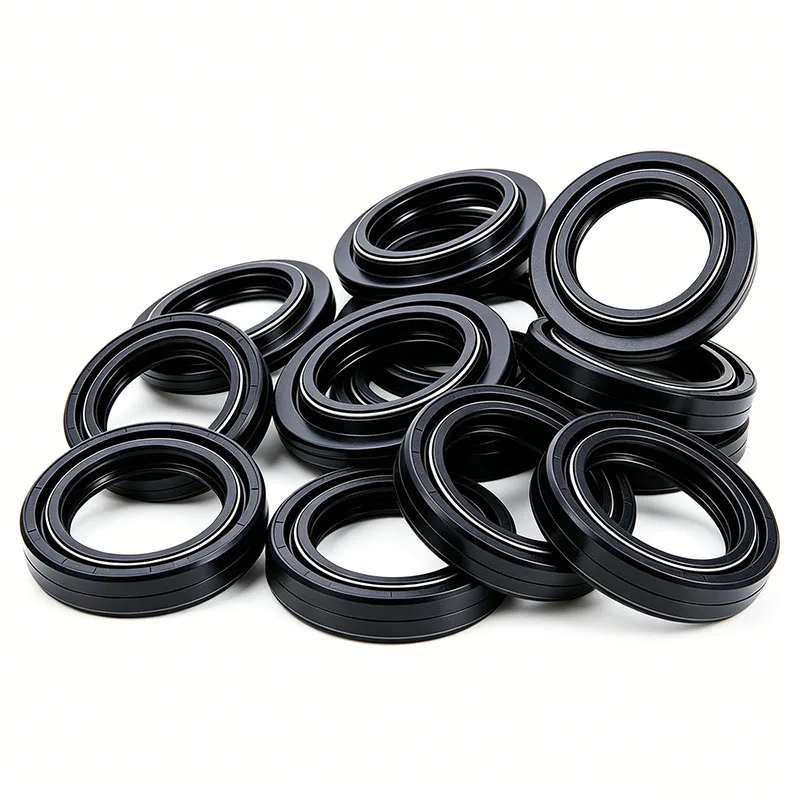 Retén de aceite y guardapolvo de horquilla delantera 37x50x11 para Honda XL500 XR500R CX500 FT500 FTC500 VF500 XL 500 XR 500 R CX 500 FT 500 FTC 500 VF
