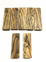 1pcs Wood Material Cordia elaeagnoides A.DC. Handmade Verawood Pick Bracelet Wrist Card Knife handle Material plate wood DIY 2