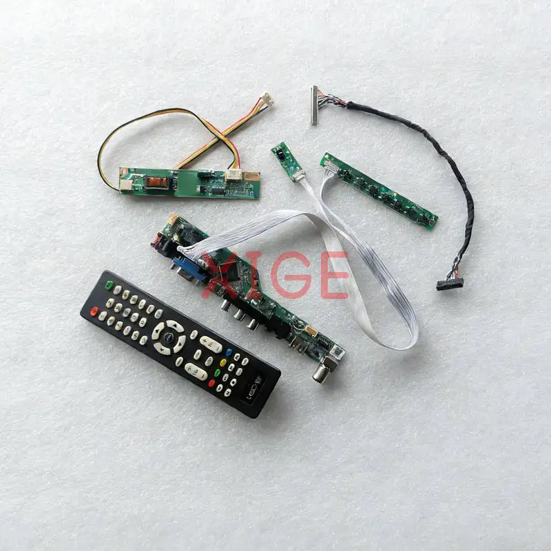

Matrix Controller Board Fit HSD150PX15 HSD150PX16 HSD150PX14 HSD150PX17 1024*768 LVDS 30-Pin 1024x768 HDMI+VGA+AV+USB 1-CCFL Kit