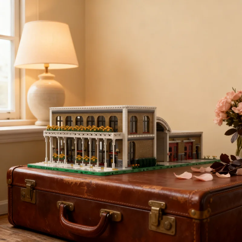 

18217pcs MOC Breakwater Pass Pretorius Modular Streetscape Model Building Blocks Creative Gift DIY Display Decor Adult Premium