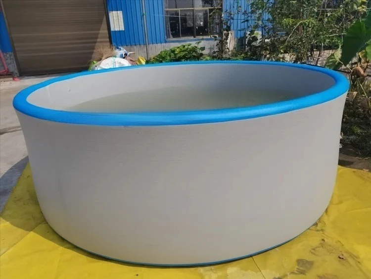 Comoda piscina gonfiabile per animali domestici, piscina per pesci, piscina per cani agrícolastica