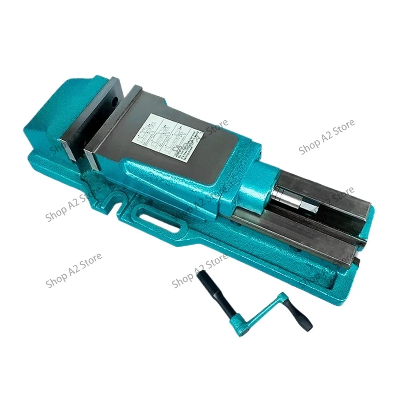 6 Inch Hydraulic Vise Internal Oil Pressure Milling Machine Vise High Precision Power Clamp
