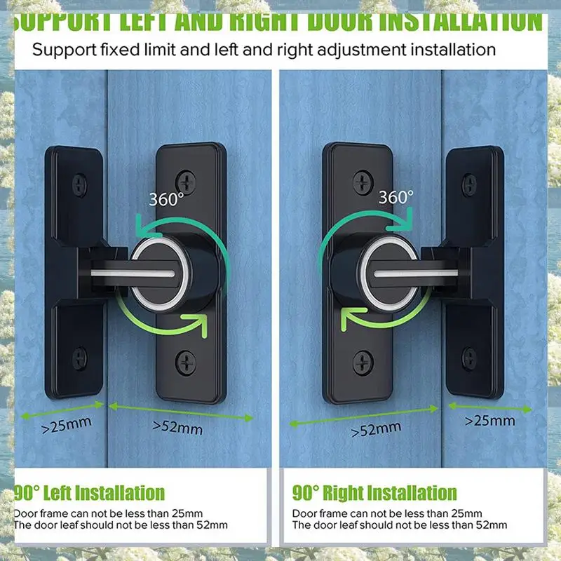 Новинка-3X, фурнитура для дверного замка сарая, 90-градусные сверхмощные защелки для ворот, откидная защелка, защитный дверной болт, замок с защелкой, 1 шт.