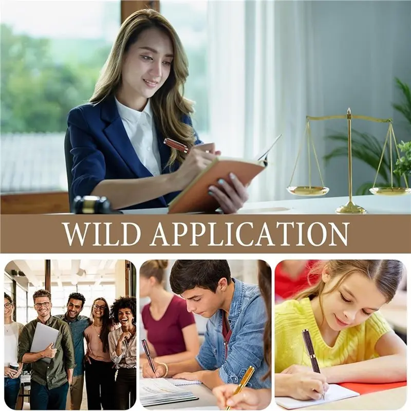 HJ-20 세트 목공 펜 키트 프로젝트 용품 7mm 슬림 펜 키트 리필 및 펜 블랭크 포함 목공용 선반 가공용