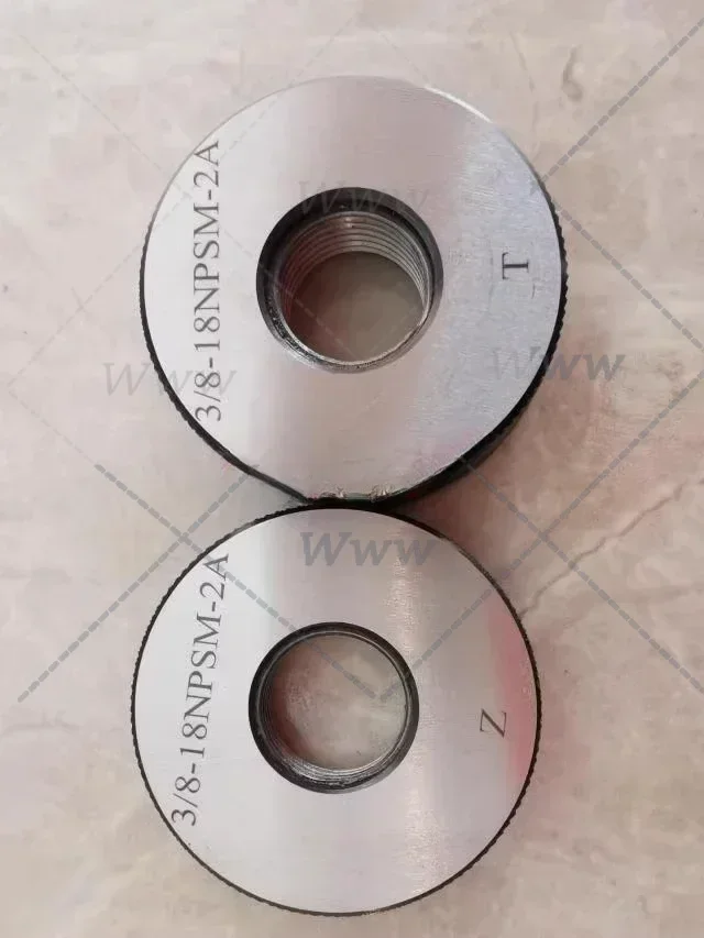 

Калибр кольца цилиндрической трубной резьбы американского стандарта NPSM1/8 NPSM3/8 NPSM1-1/2 NPSM4 NPSM10 Go и Nogo