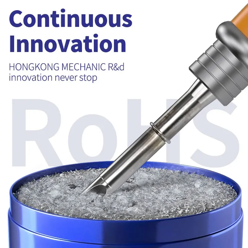 MECHANIC S6 Lead-Free Soldering Iron Tip Refresher Clean Paste Tip Tinner for Oxide Removal Solder Tip Repair Tool