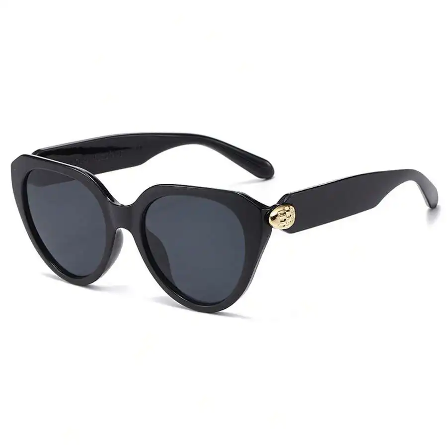 Gafas de Sol con Lentes Planas Estilo Ojo de Gato, Moda Europea y Americana de Alta Gama