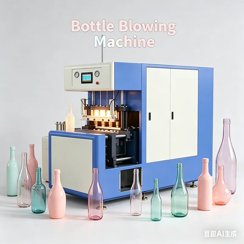 4 Cavity Fully Automatic PET Stretch Blow Molding Machine with Servo System for Energy Saving