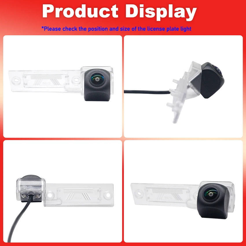 

170° 1080P HD CCD Vehicle Rear View Camera Night Vision For Volkswagen Touran T5 T30 Transporter Caravelle Multivan Sagitar Car