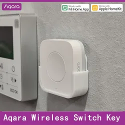 Aqara Sensor Smart Wireless Mini Switch Key Zigbee Connection Remote One Key Control Button Home Security Mihome Homekit