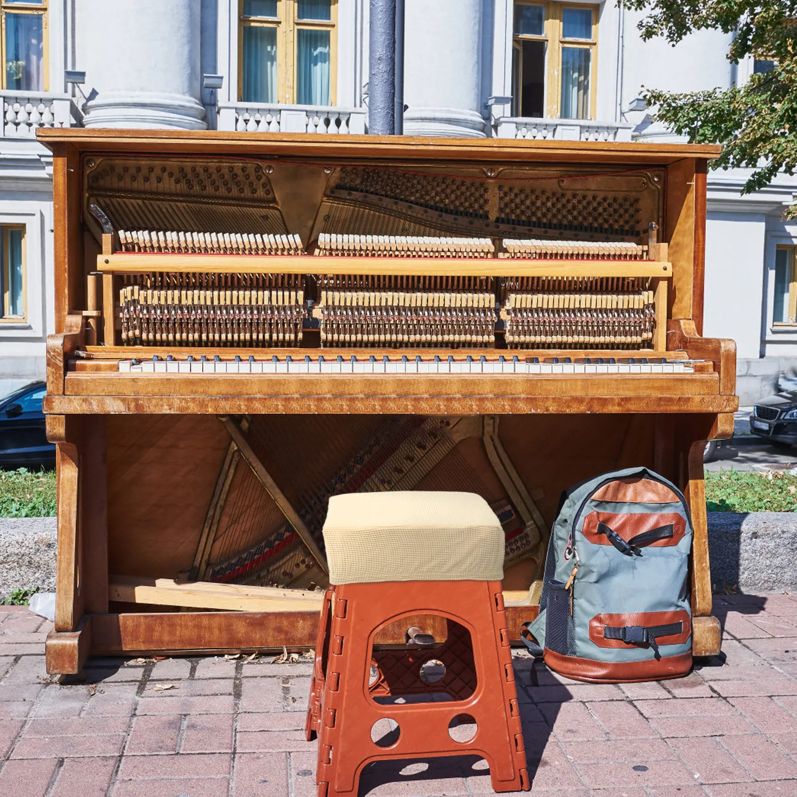 

Премиальный чехол для фортепианных стульев из полиэстера, эластичный, полностью облегающий, устойчивый к пятнам, для дома и отеля