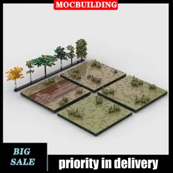 MOC Space Wars City Landscape Playset Model Building Block Set Assembly DIY Tree Collection Series Boy Toy Gifts