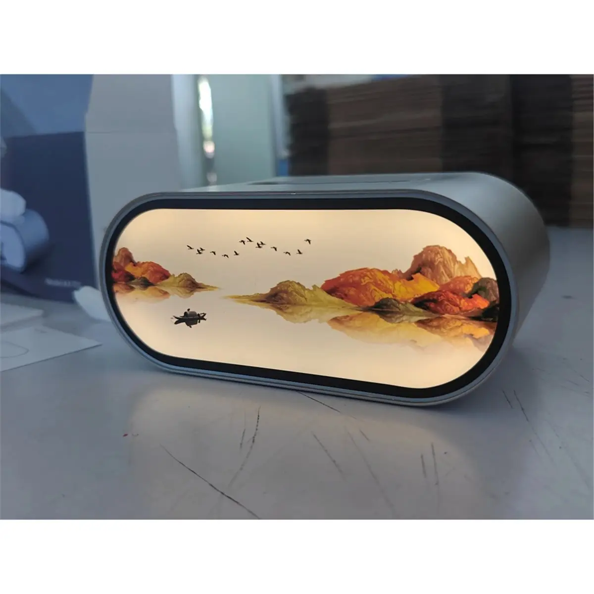 1pc Light Drawing Tissue Box, Suitable for Bedrooms and Dressing Tables, Night Lights for Young People