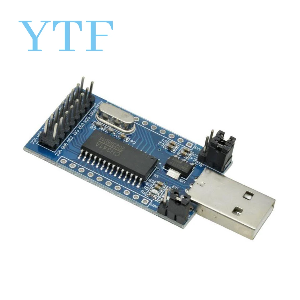 CH341A Programmer USB To UART IIC SPI I2C Convertor Parallel Port Converter Onboard Operating Indicator Lamp Board Module