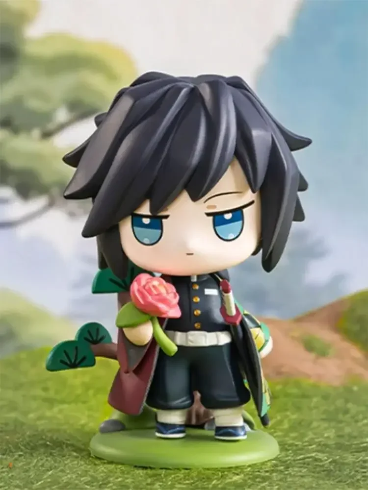 Pop Mart Demon Slayer Geboorte Bloem Serie Blind Box Guess Bag Mystery Box Speelgoed Pop Leuke Anime Figuur Ornamenten Gift Collection - afbeelding 2