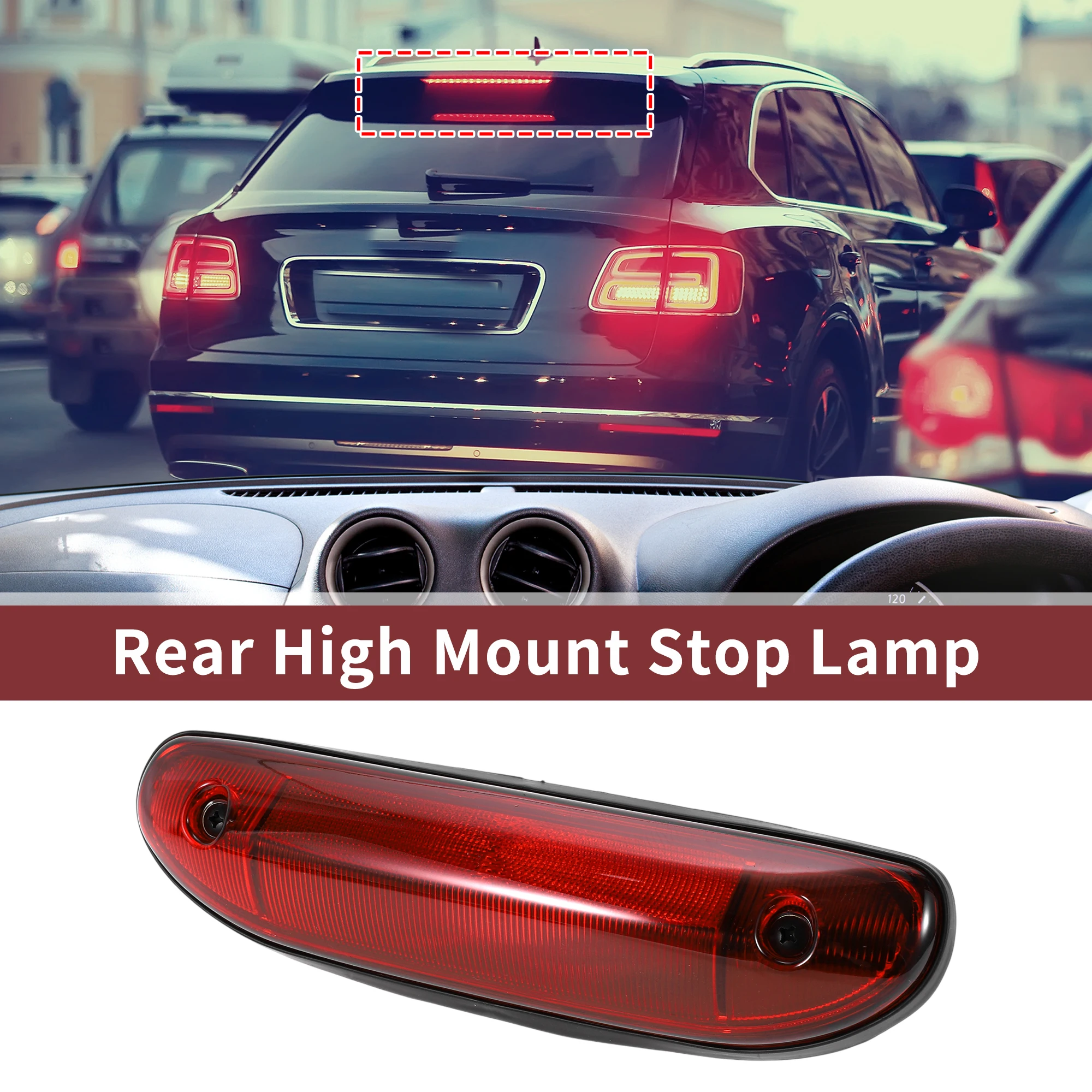 

UXCELL Red LED Third Brake Light for Citroen Jumper (244) 2002-2006 No.735318908