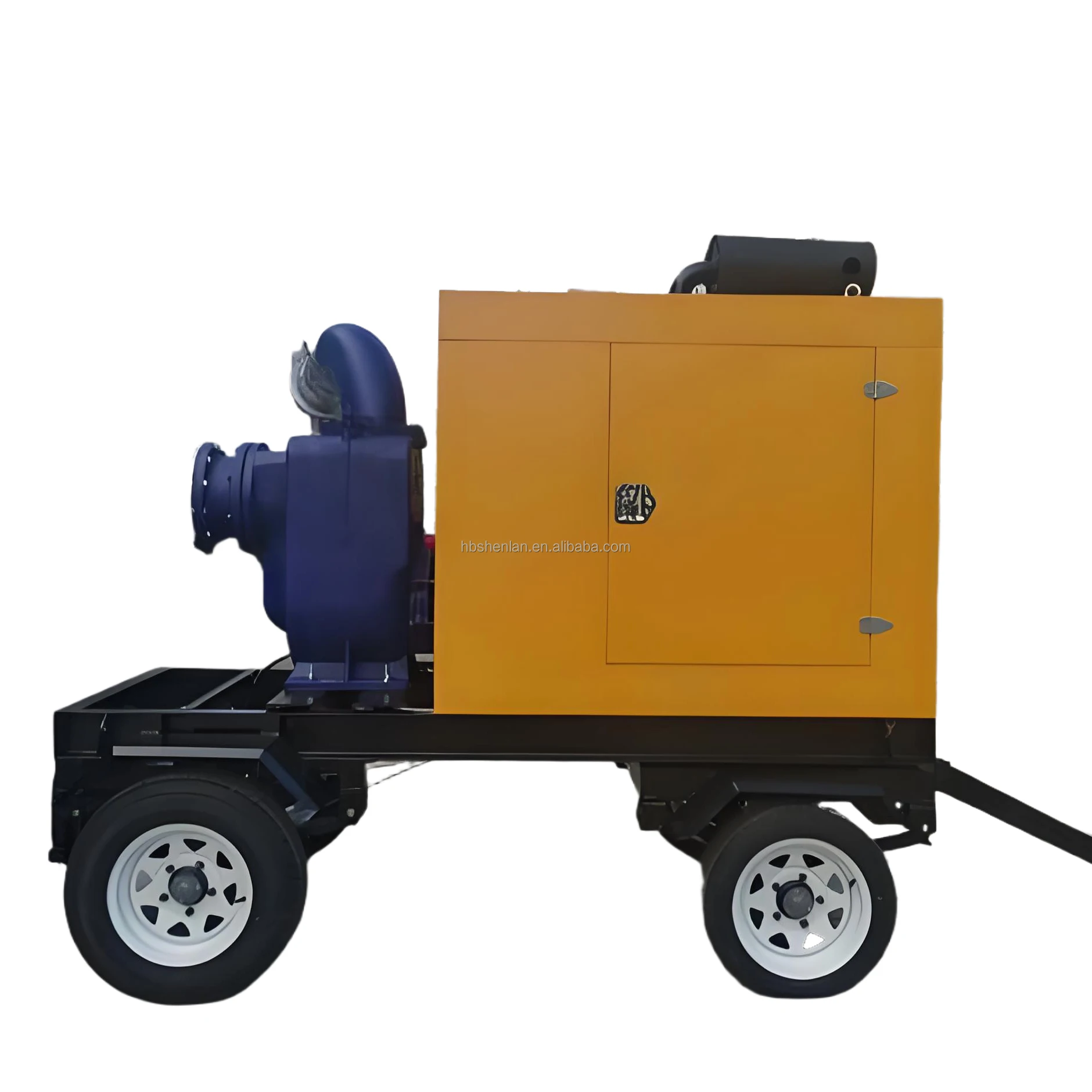 Large-Flow Fire Emergency Self-Suction Sewage Pumps Flood Prevention Mobile Pump Units Pump Trucks for Drainage Pumping
