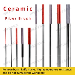 Cross-Hole Deburring Tool Ceramic Fiber Grinding Brush For Inner Hole Fine Polishing Removing Knife Pattern Burr Rotating Tool