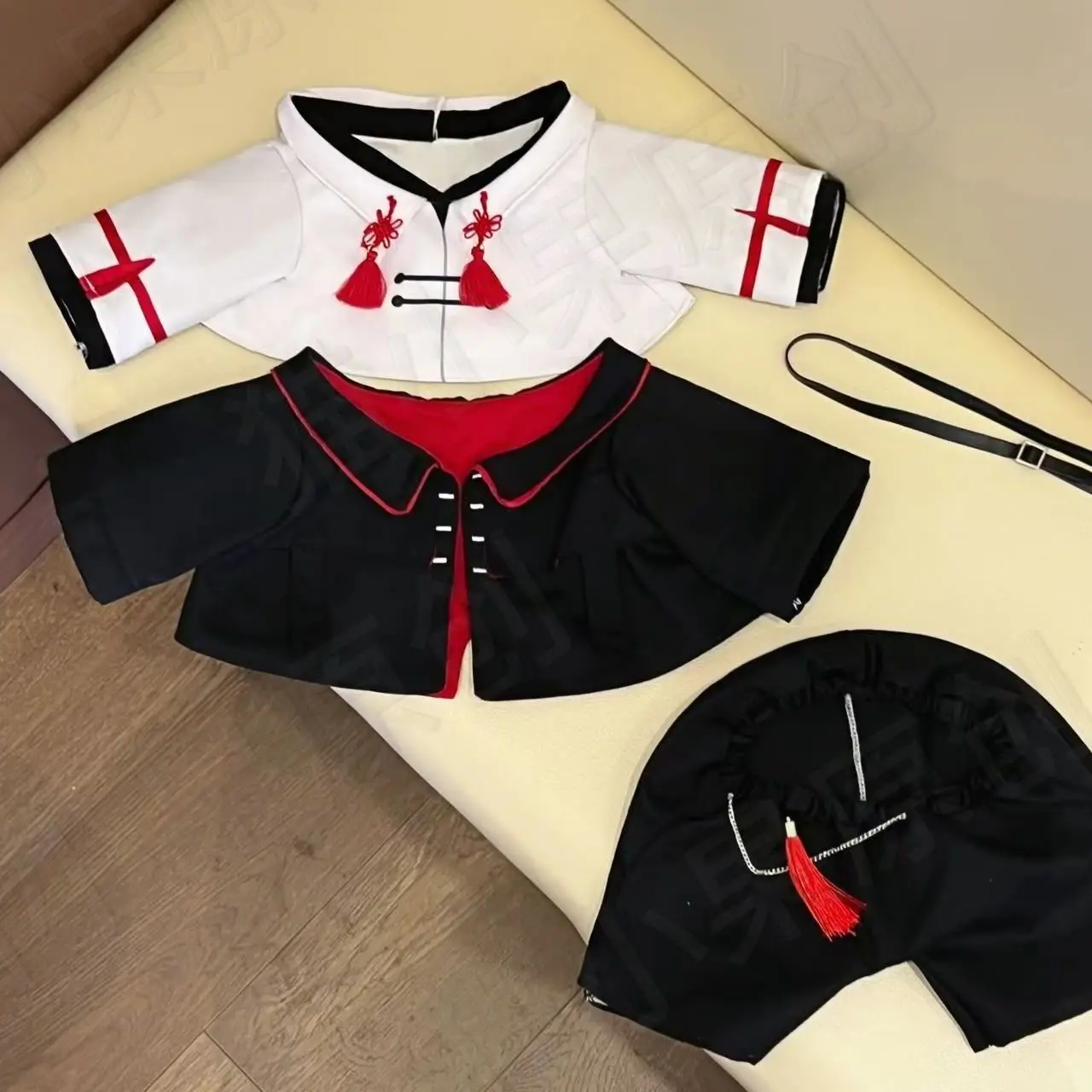 

Anime Link Click Vein Cosplay Costume For 40cm Sitting Posture Plush Doll Body Change Clothes Toys Clothing Gift