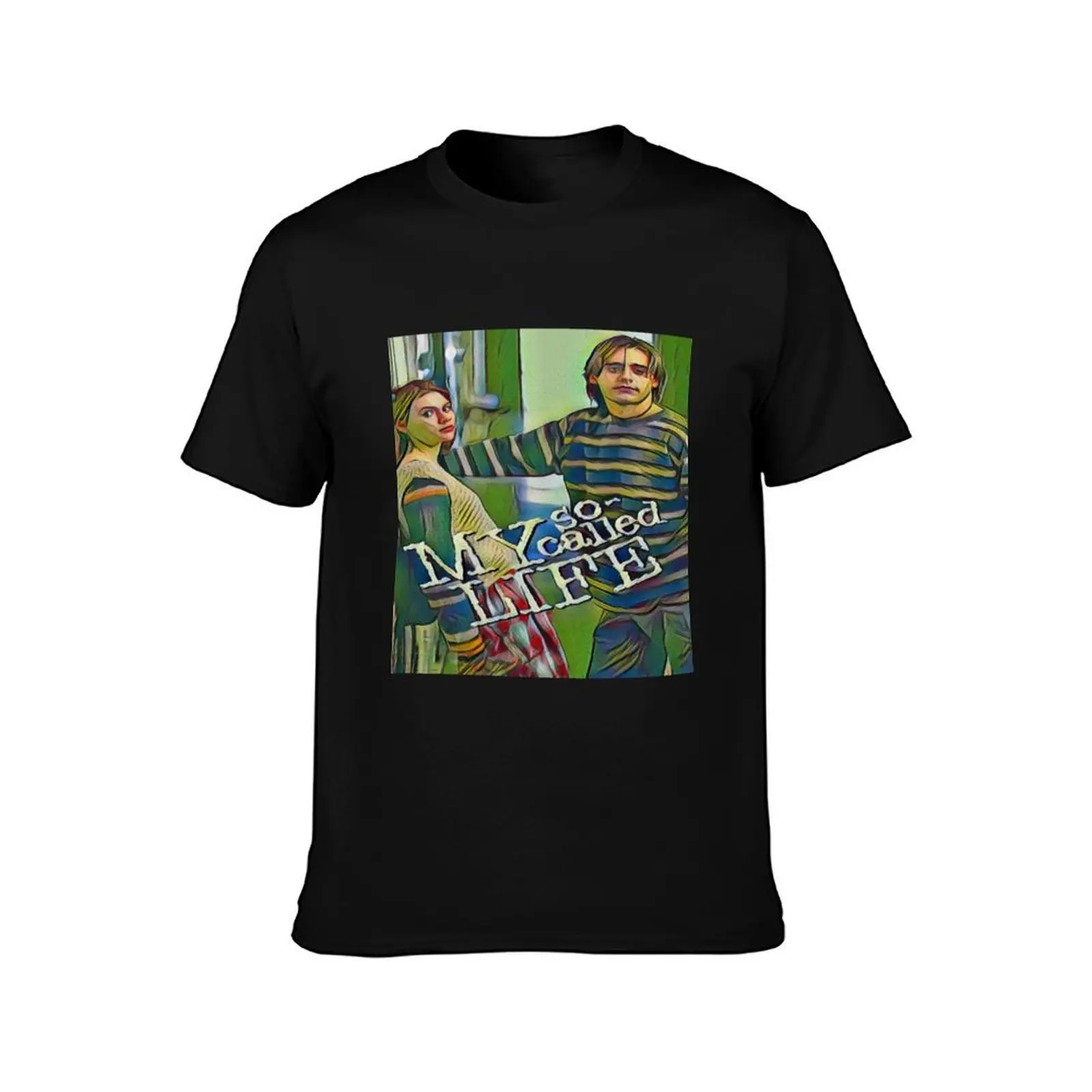 My So Called Life - abstract fan art T-Shirt Work Style Casual T-Shirt