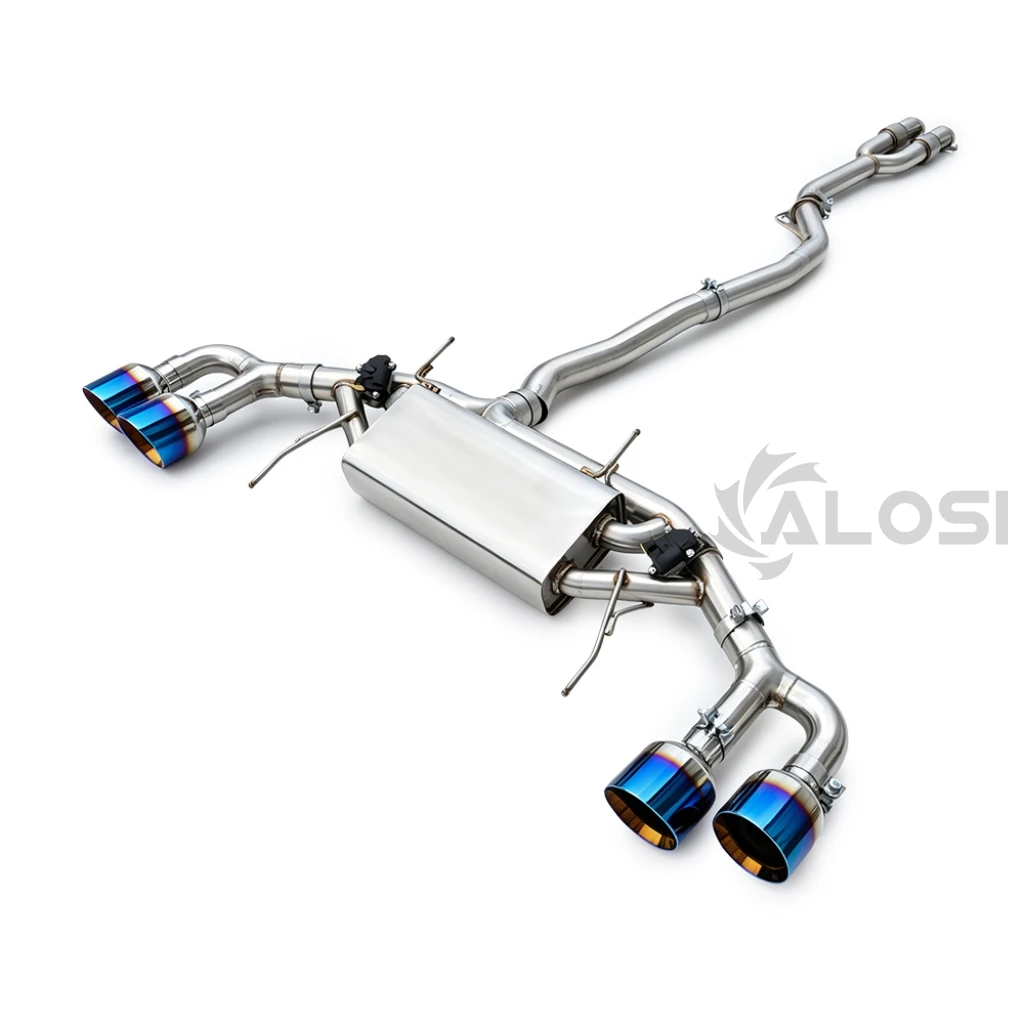 Factory exhaust pipe Suitable for Nissan GTR R35 3.8T V6 remote control variable valve Cat back sport SS304 exhaust system