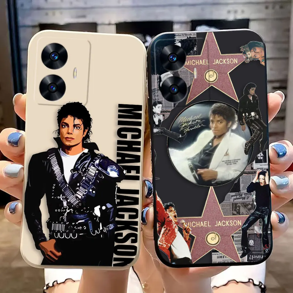 Poster M-Michael J-Jackson Cover Phone Case For OPPO Realme C12 C20 C21Y C30 C35 C55 C55 C63 20 XT GT NEO 2 NARZO 50 30 20 Case